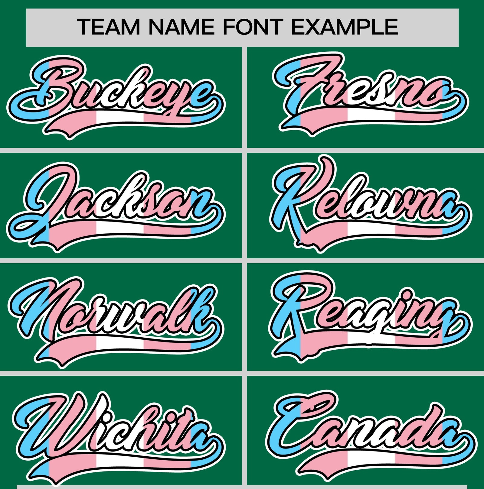 Custom Kelly Green Powder Blue Transgender For Pride Month Classic Style Baseball Jersey| KXKSHOP