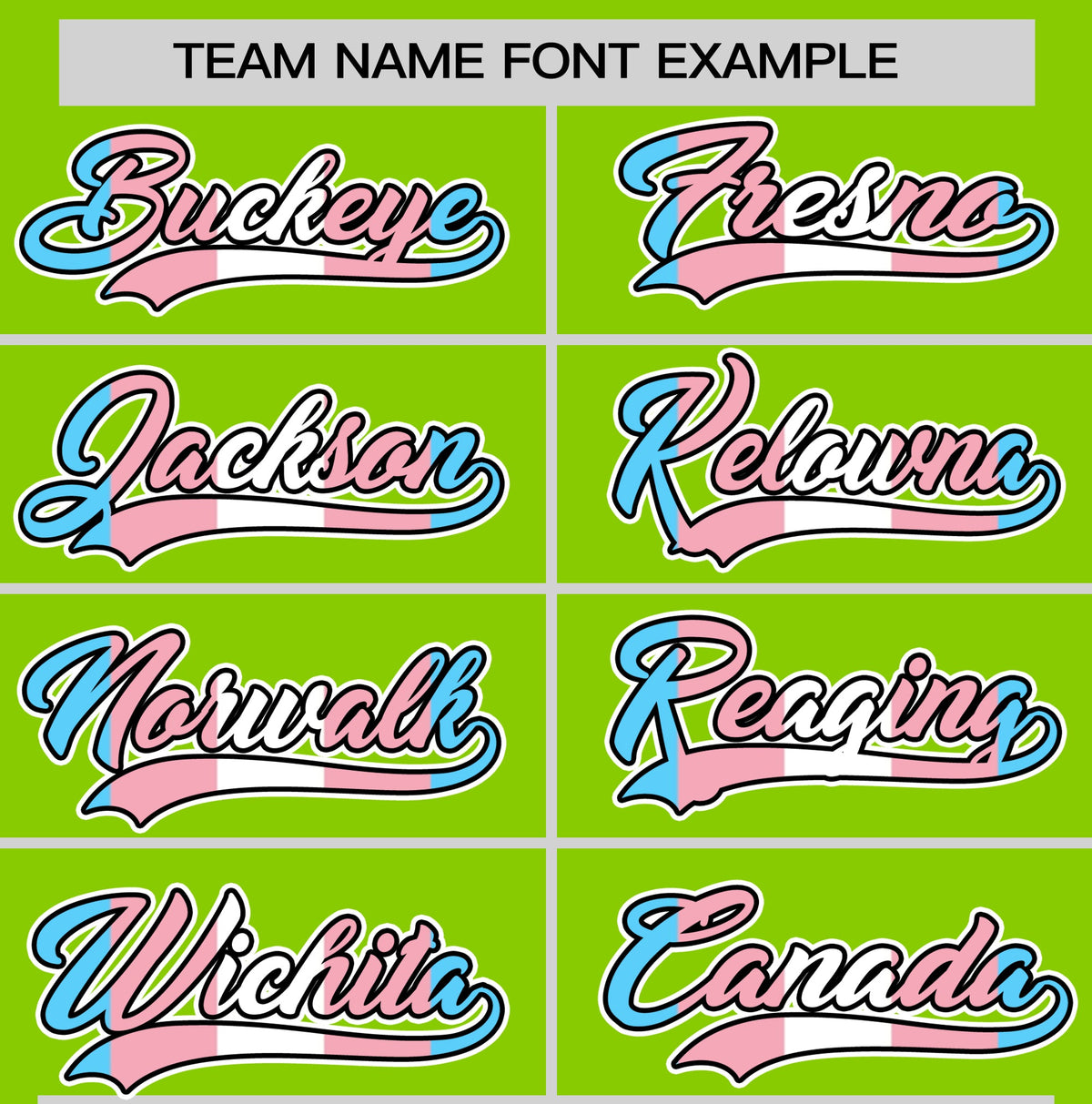 Custom Neon Green Transgender For Pride Month Classic Style Baseball Jersey| KXKSHOP