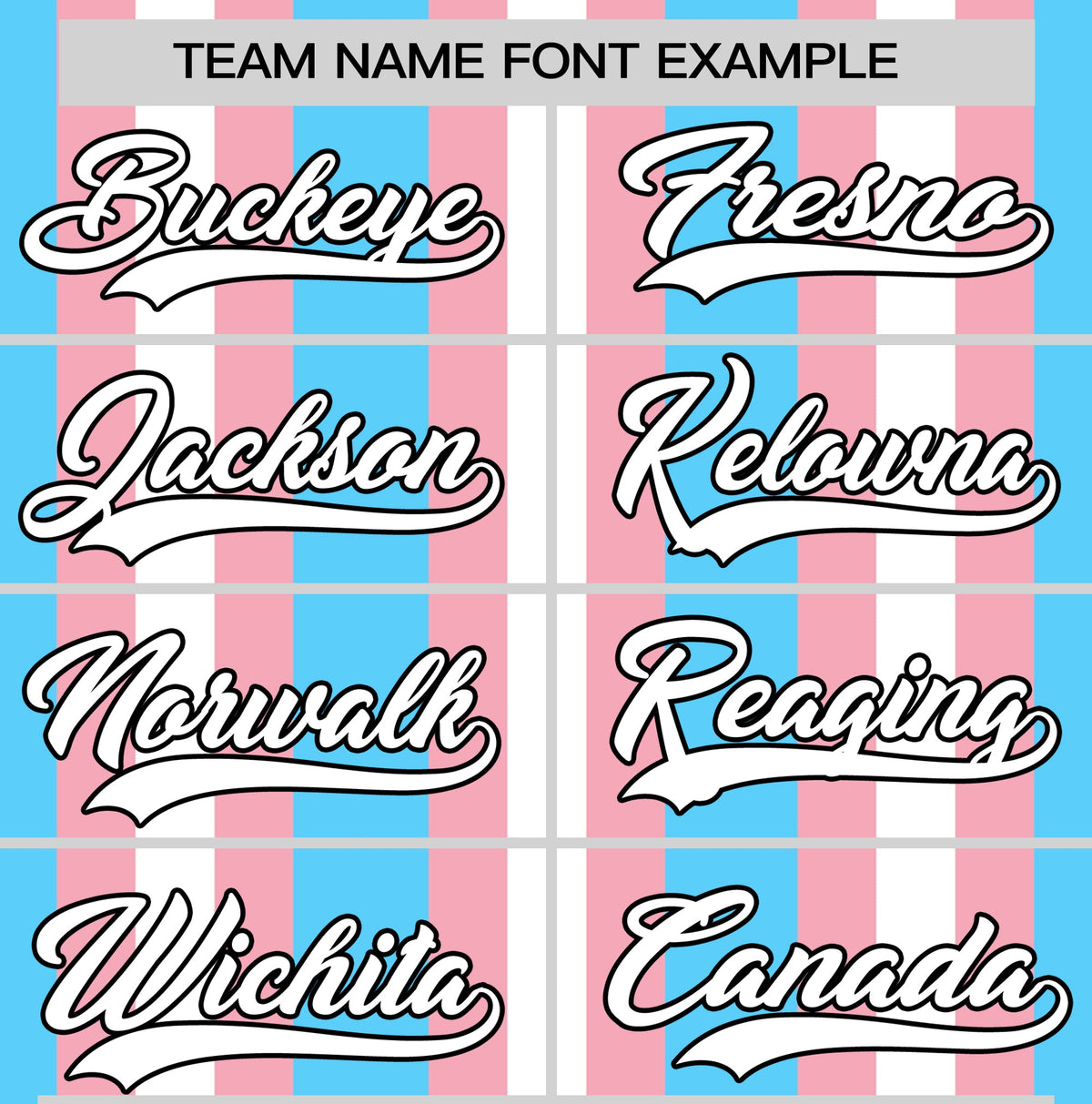 Custom White Light Pink Blue Transgender For Pride Month Classic Style Baseball Jersey| KXKSHOP