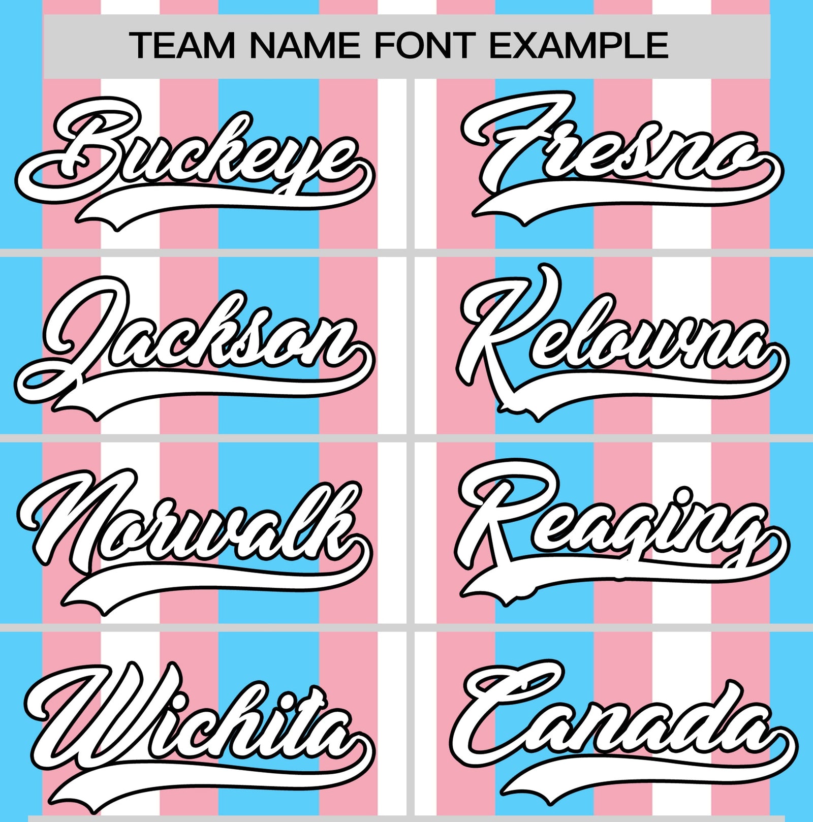 Custom White Light Pink Blue Transgender For Pride Month Classic Style Baseball Jersey| KXKSHOP