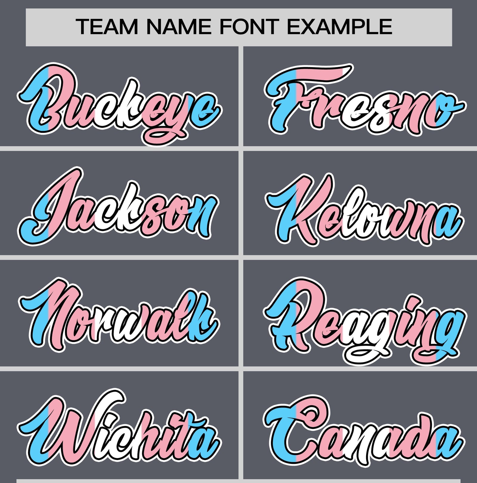 Custom Dark Gray Powder Blue Transgender For Pride Month Classic Style Baseball Jersey| KXKSHOP