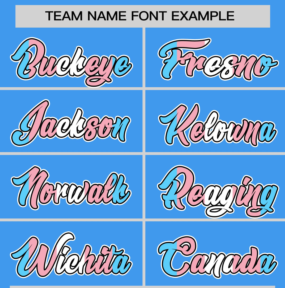 Custom Powder Blue Transgender For Pride Month Classic Style Baseball Jersey| KXKSHOP