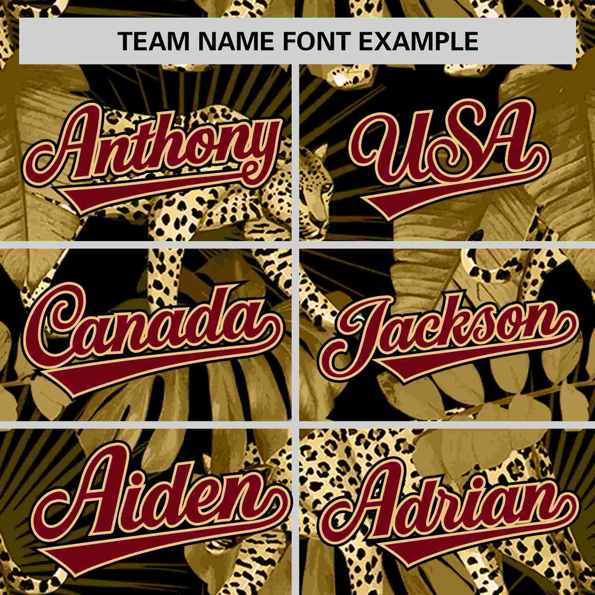 Custom Crimson Personalized Leopard Graffiti Pattern Authentic Baseball Jersey