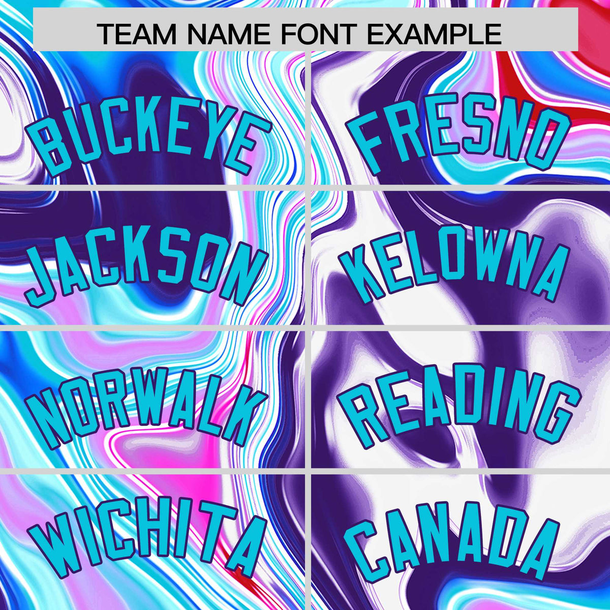 Custom Multi Color Split Fashion Fluid Pattern Authentic Baseball Jersey