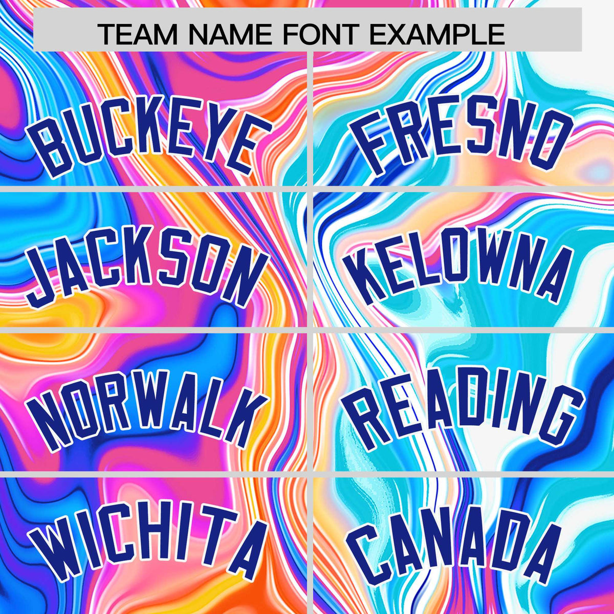 Custom Multi Color Split Fashion Fluid Pattern Authentic Baseball Jersey