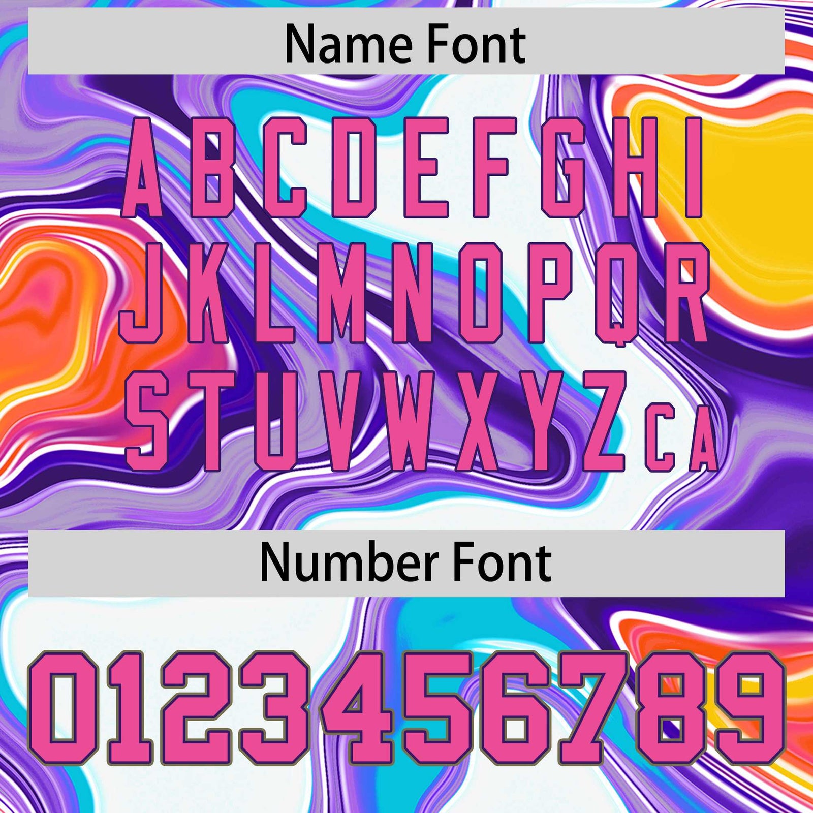 Custom Light Purple Split Fashion Fluid Pattern Authentic Baseball Jersey