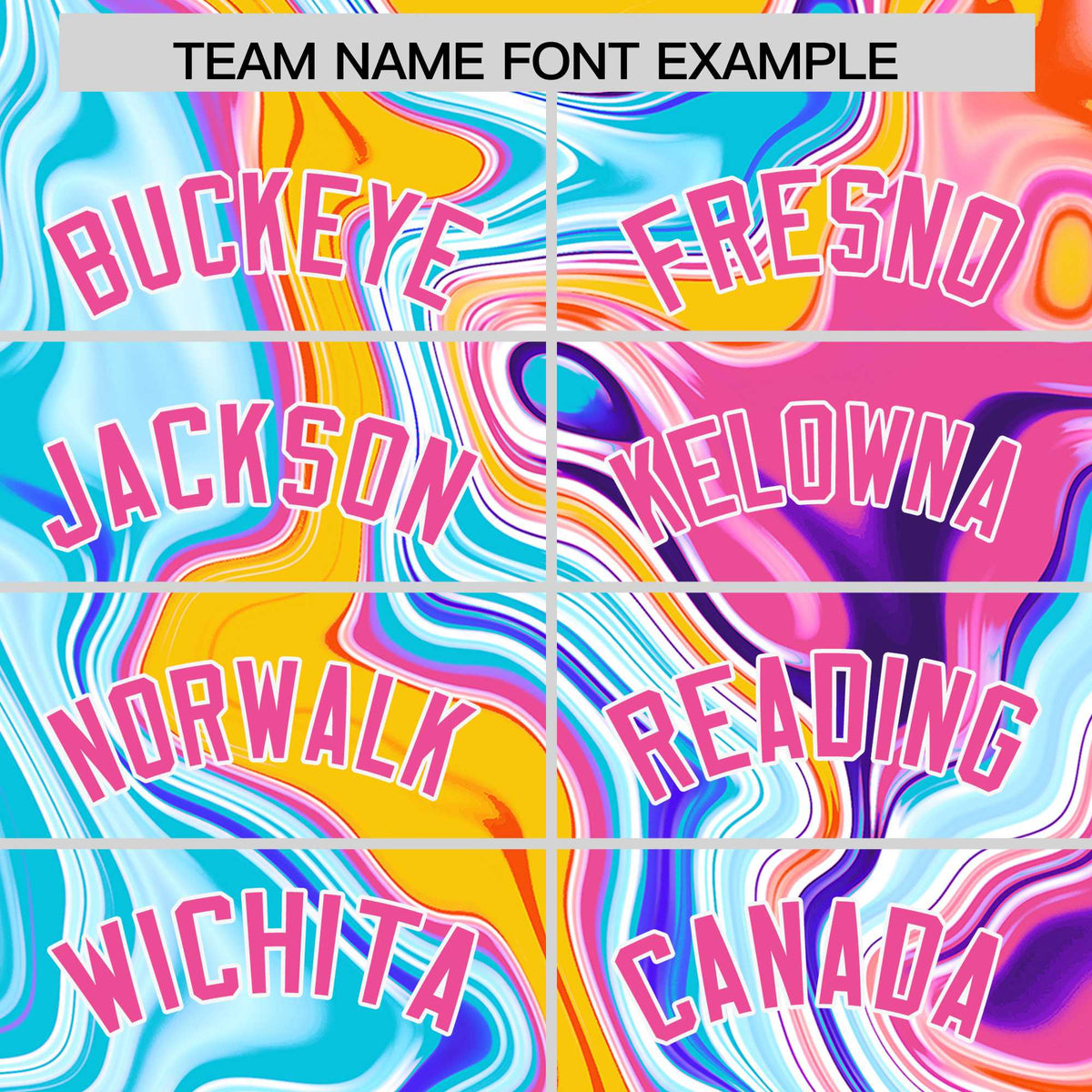 Custom Sky Blue Split Fashion Fluid Pattern Authentic Baseball Jersey