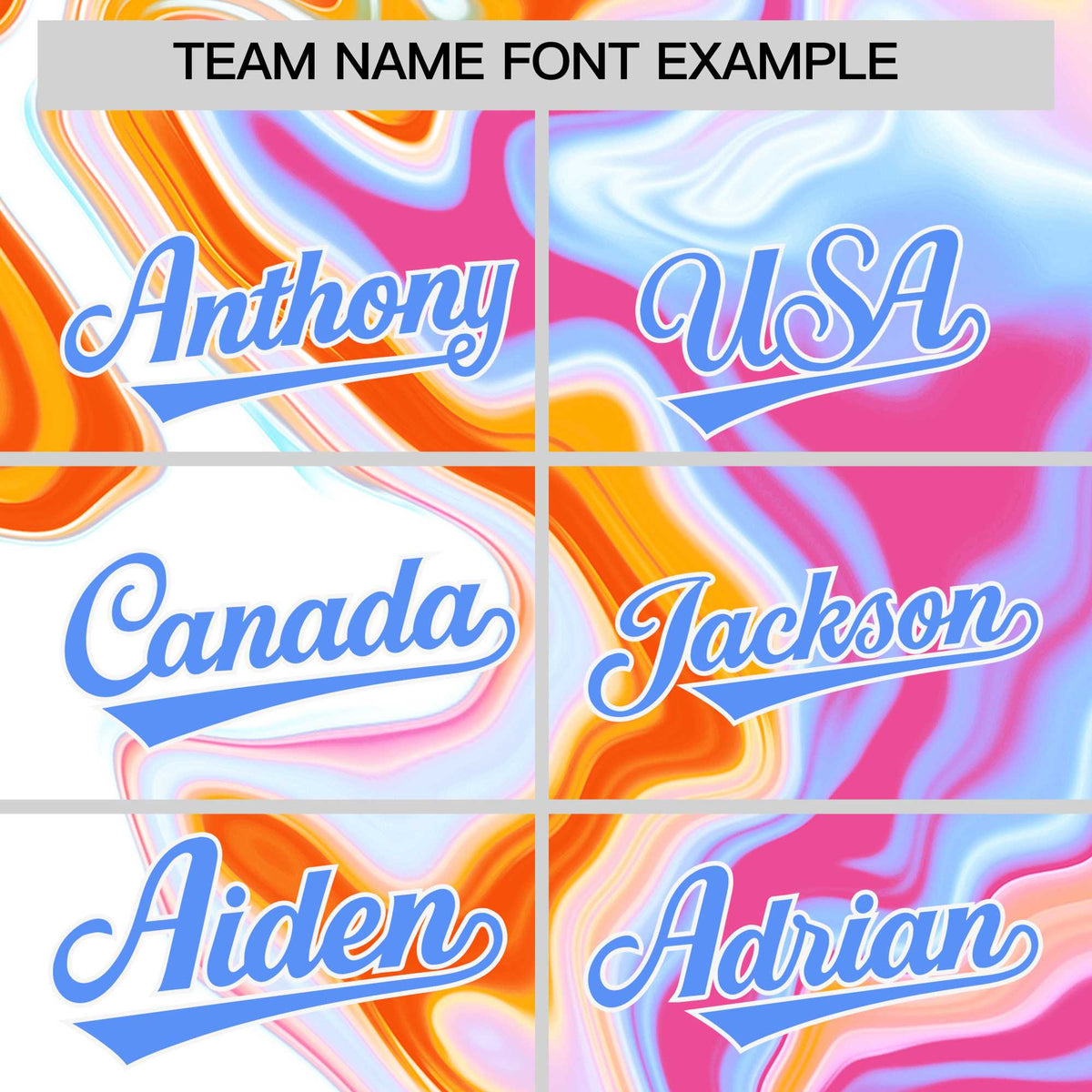 Custom Multi Color Split Fashion Fluid Pattern Authentic Baseball Jersey