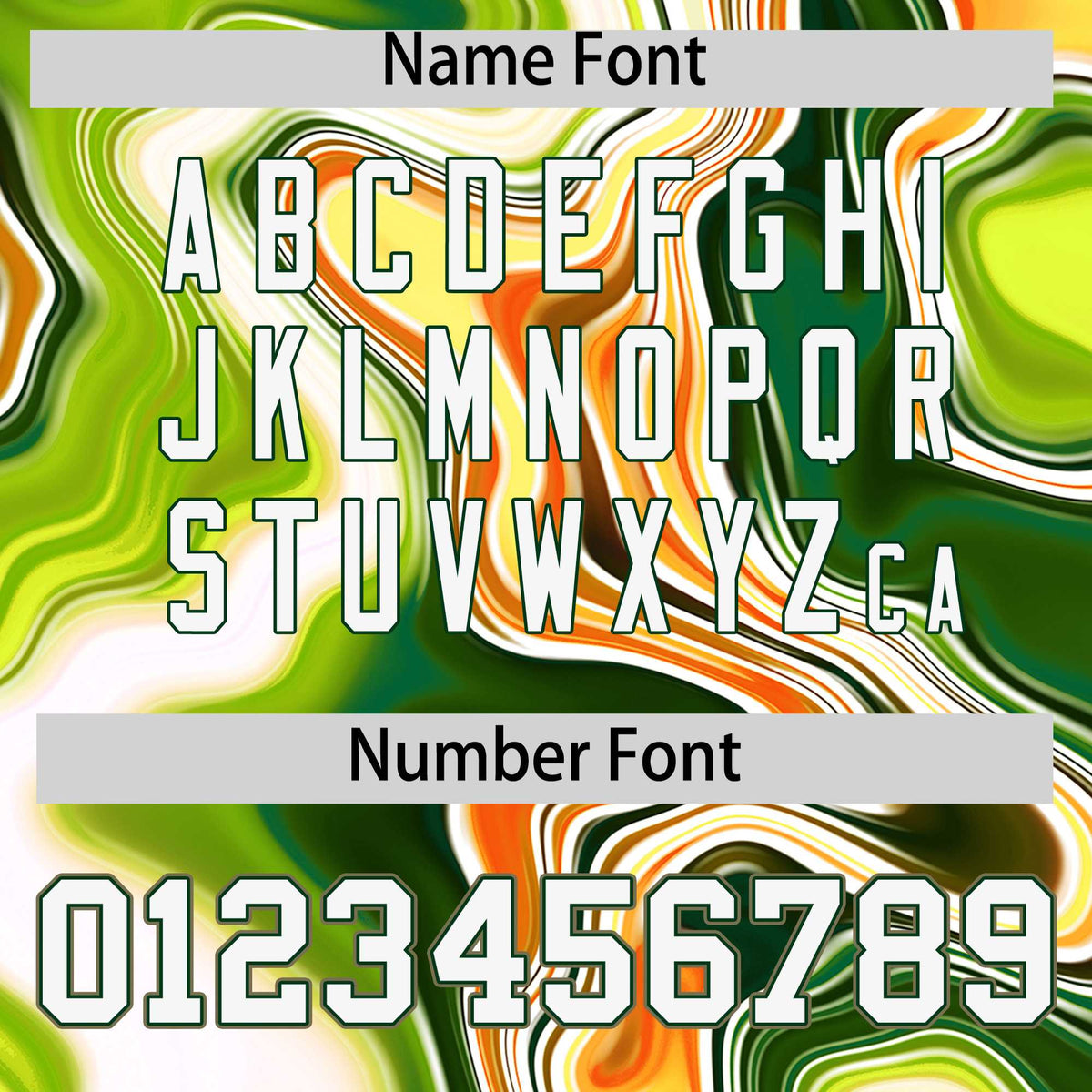 Custom Green Split Fashion Fluid Pattern Authentic Baseball Jersey