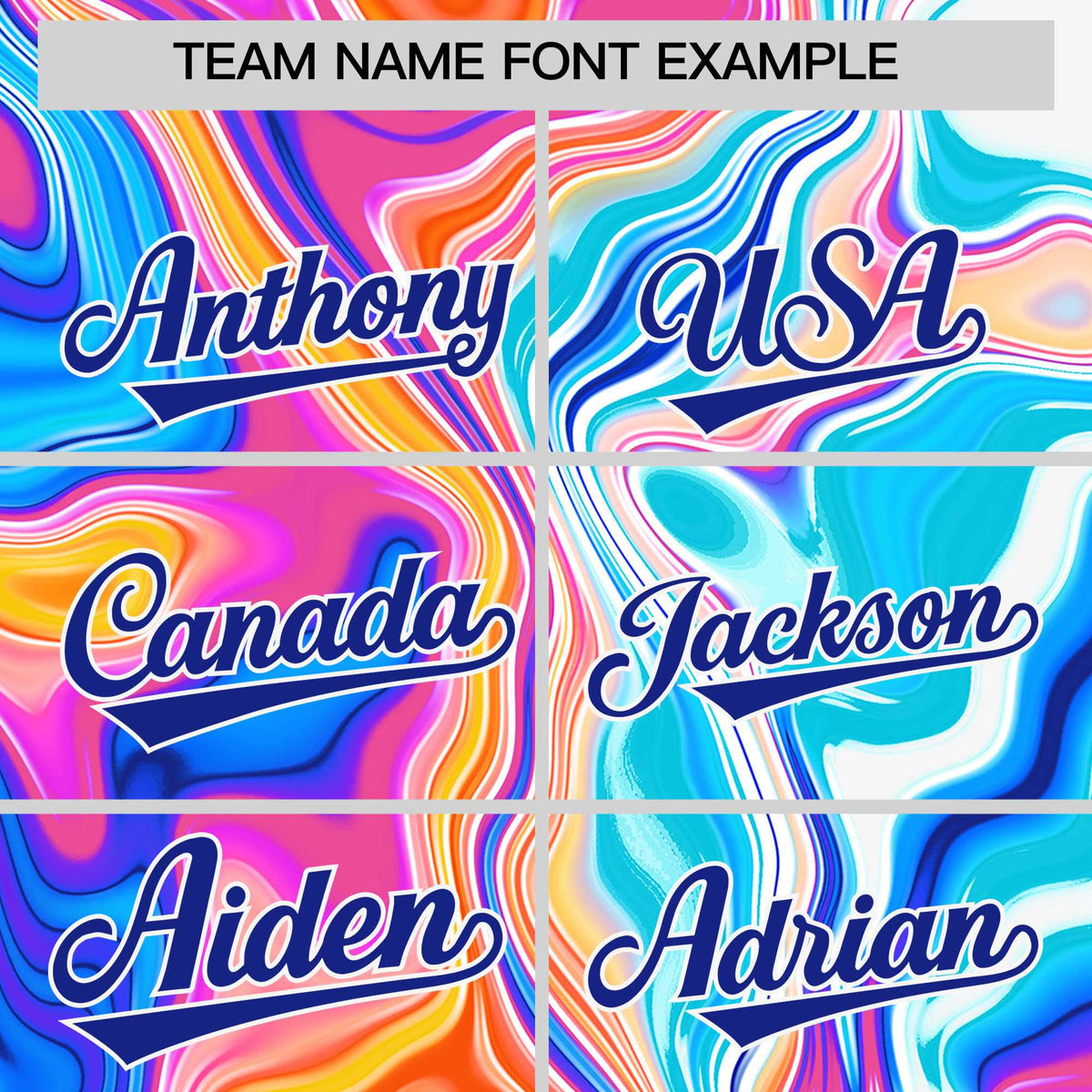 Custom Multi Color Split Fashion Fluid Pattern Authentic Baseball Jersey