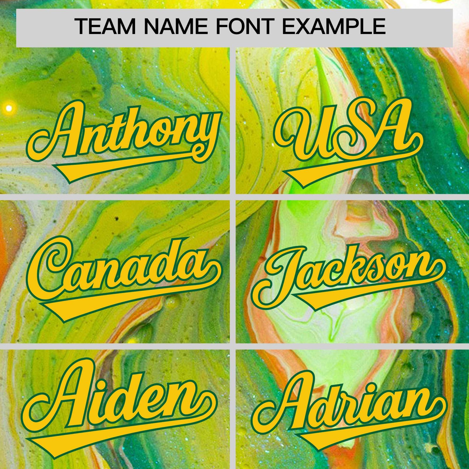 Custom Neon Green Split Fashion Fluid Pattern Authentic Baseball Jersey