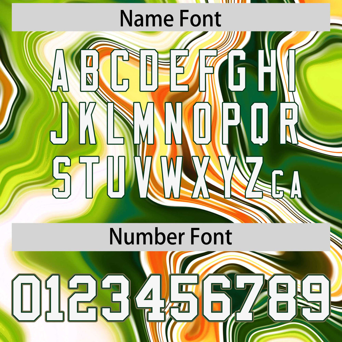 Custom Green Split Fashion Fluid Pattern Authentic Baseball Jersey