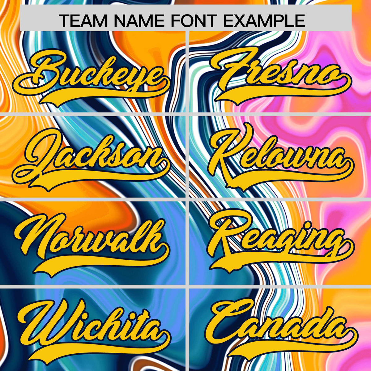 Custom Multi Color Split Fashion Fluid Pattern Authentic Baseball Jersey