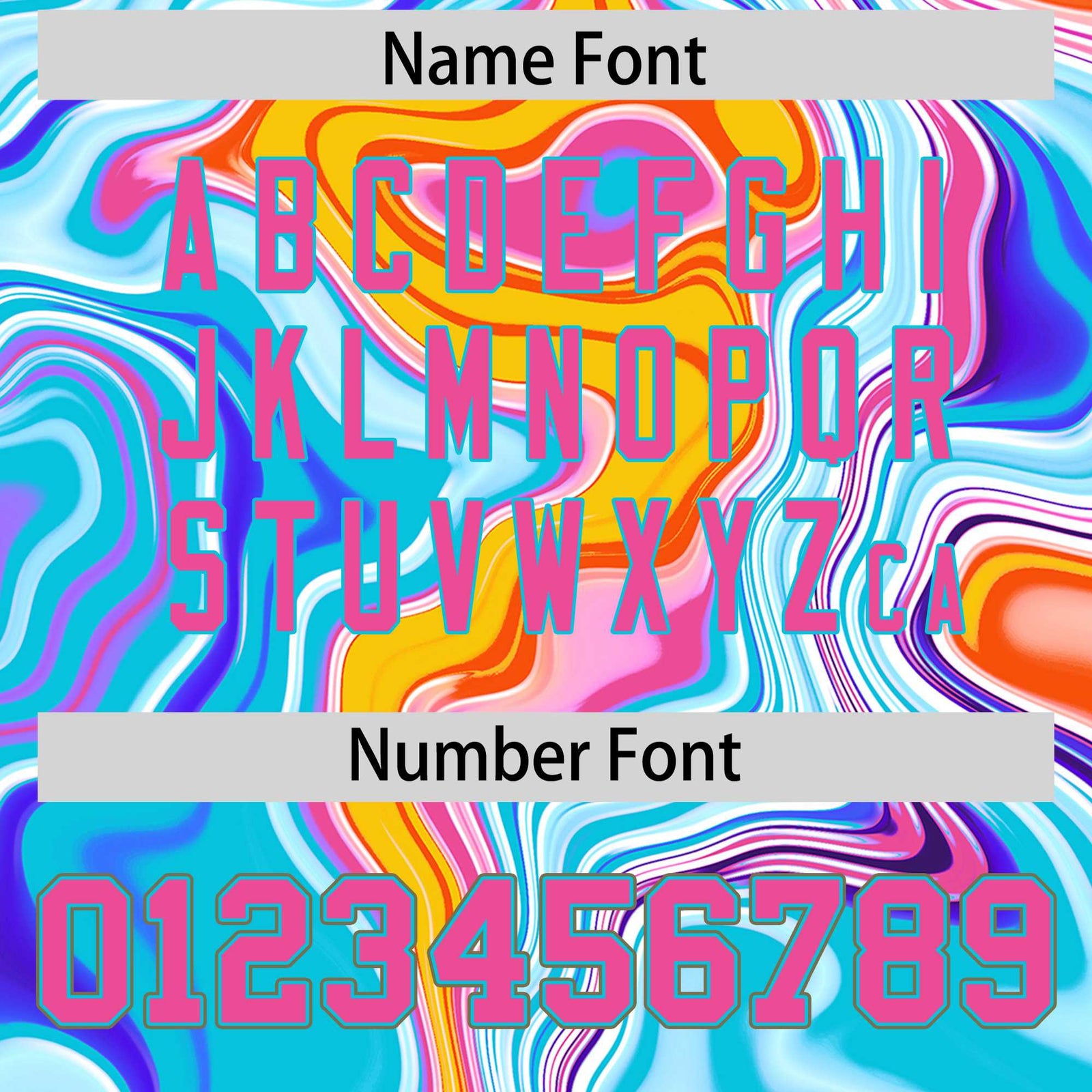 Custom Multi Color Split Fashion Fluid Pattern Authentic Baseball Jersey