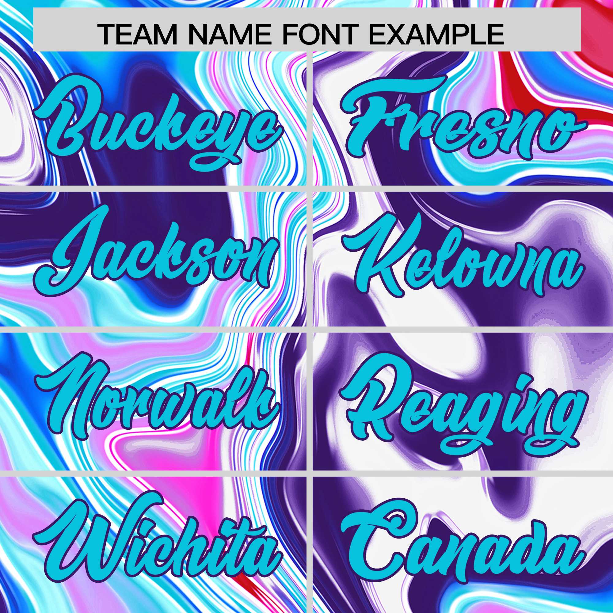 Custom Purple Split Fashion Fluid Pattern Authentic Baseball Jersey