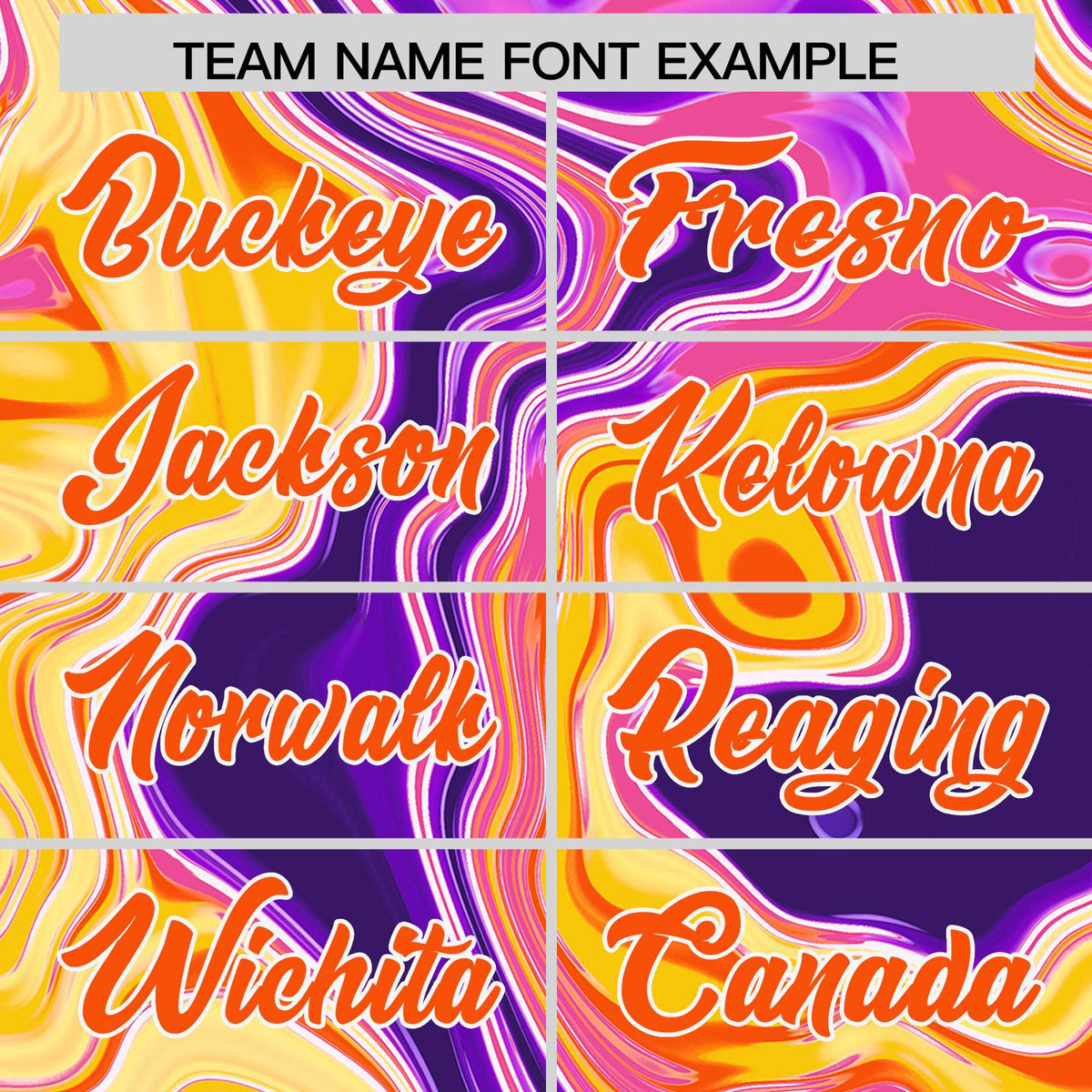 Custom Purple Split Fashion Fluid Pattern Authentic Baseball Jersey