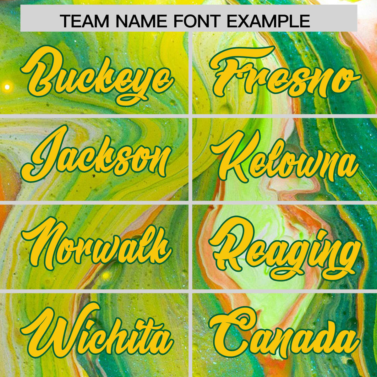 Custom Neon Green Split Fashion Fluid Pattern Authentic Baseball Jersey