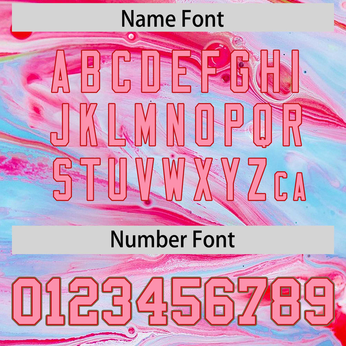 Custom Red Split Fashion Fluid Pattern Authentic Baseball Jersey