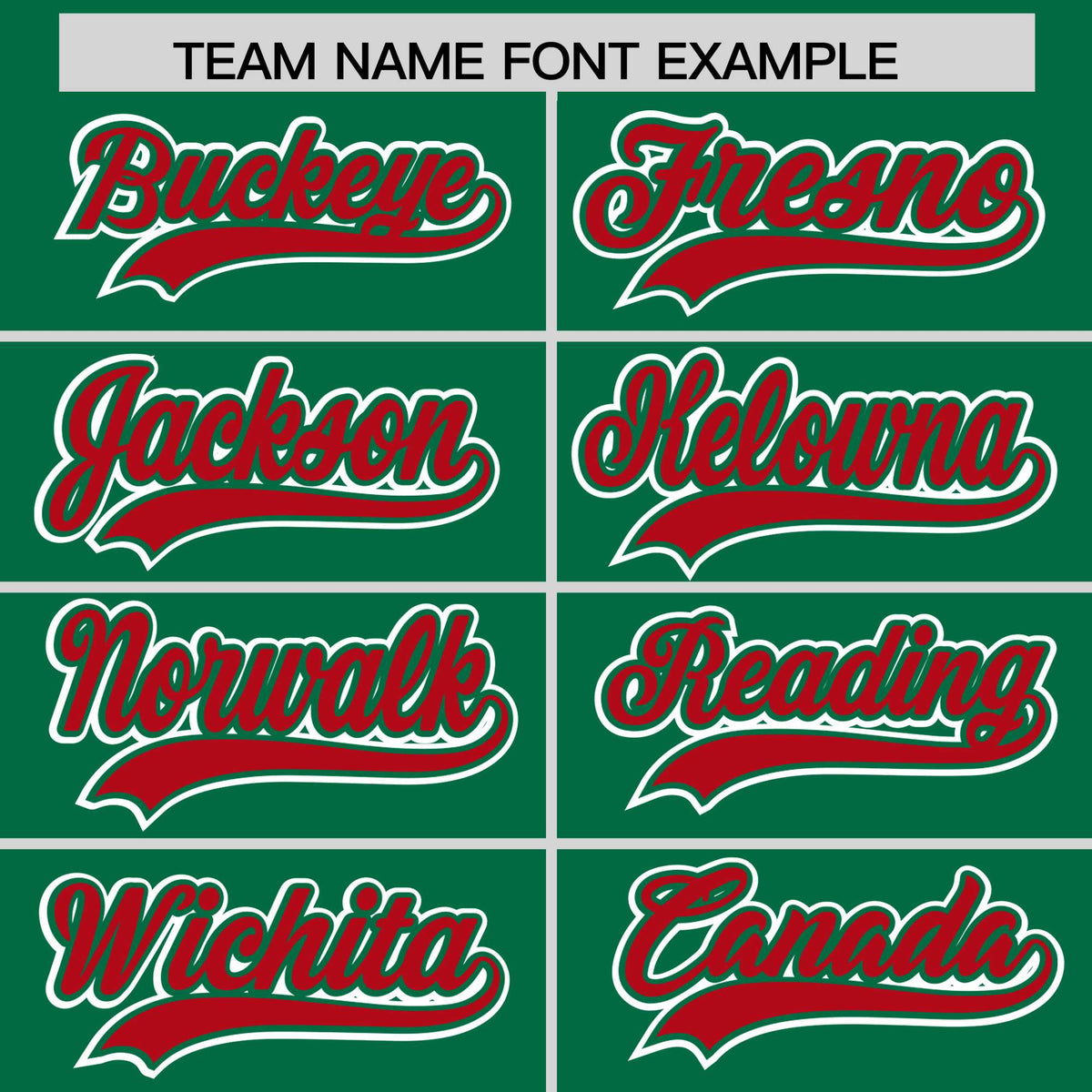 Custom Kelly Green Red Personalized Color Block Authentic Baseball Jersey