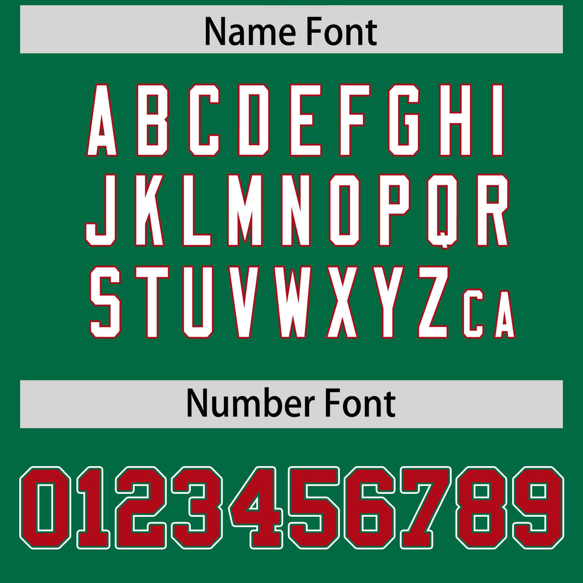 Custom Kelly Green Red Personalized Color Block Authentic Baseball Jersey