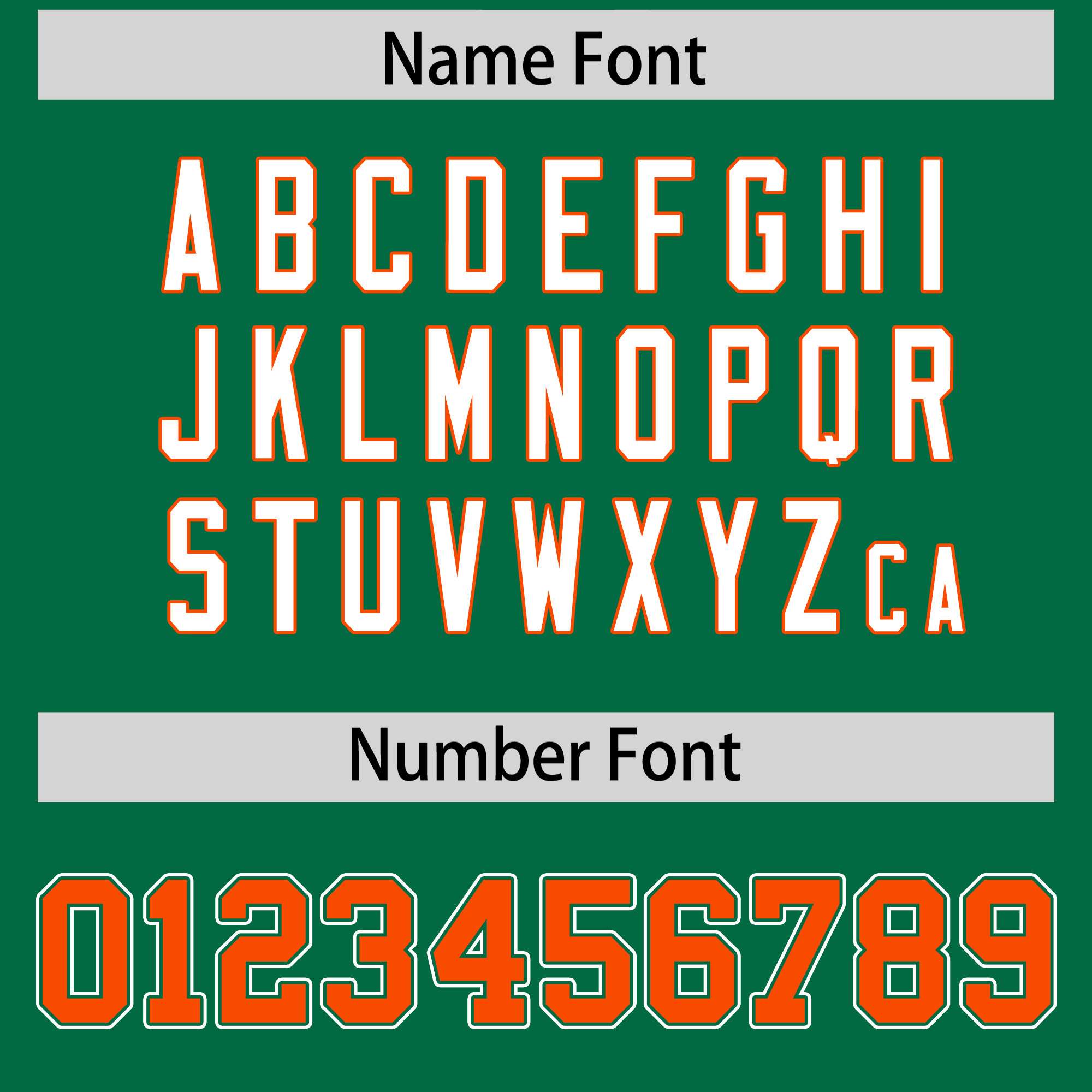 Custom Kelly Green Orange Personalized Color Block Authentic Baseball Jersey