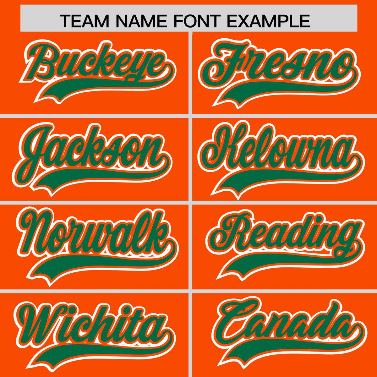 Custom Orange Kelly Green Personalized Color Block Authentic Baseball Jersey