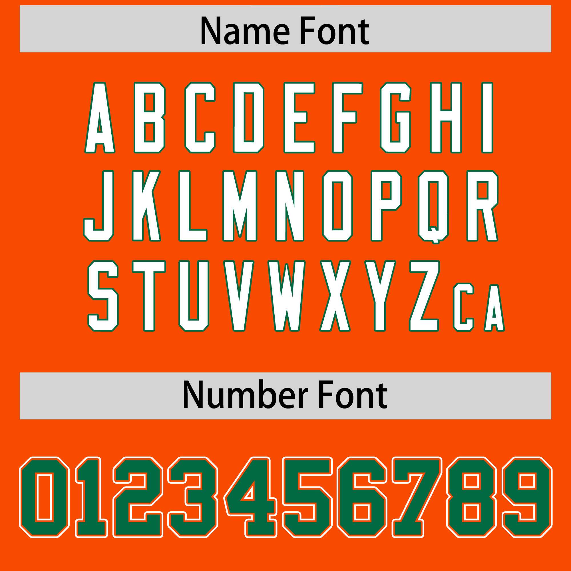 Custom Orange Kelly Green Personalized Color Block Authentic Baseball Jersey