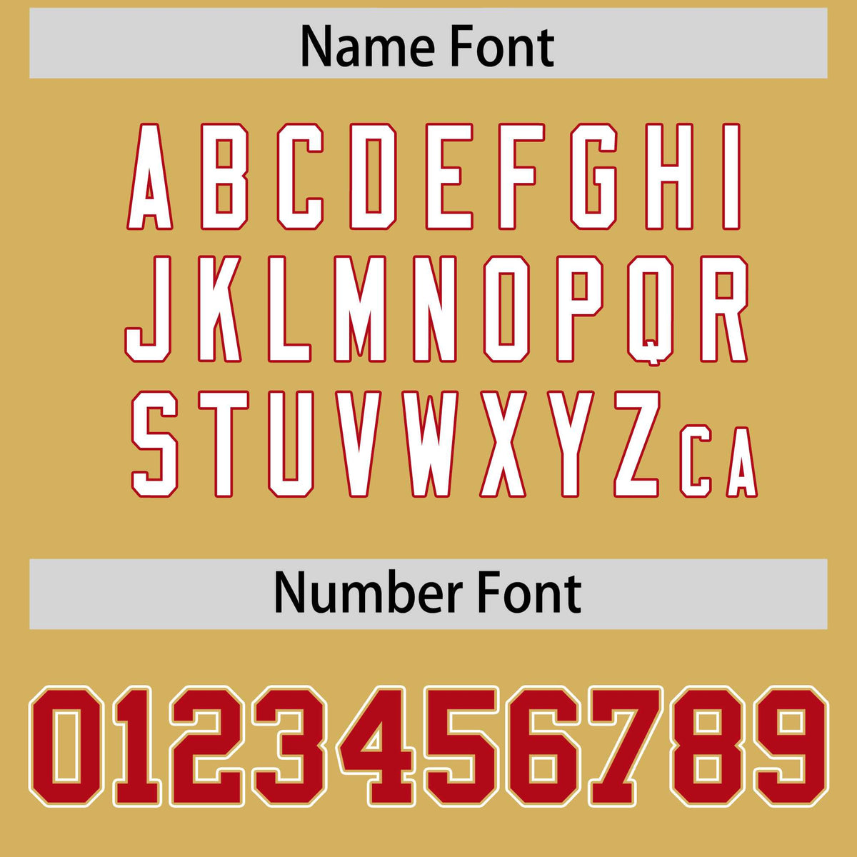 Custom Old Gold Red Personalized Color Block Authentic Baseball Jersey