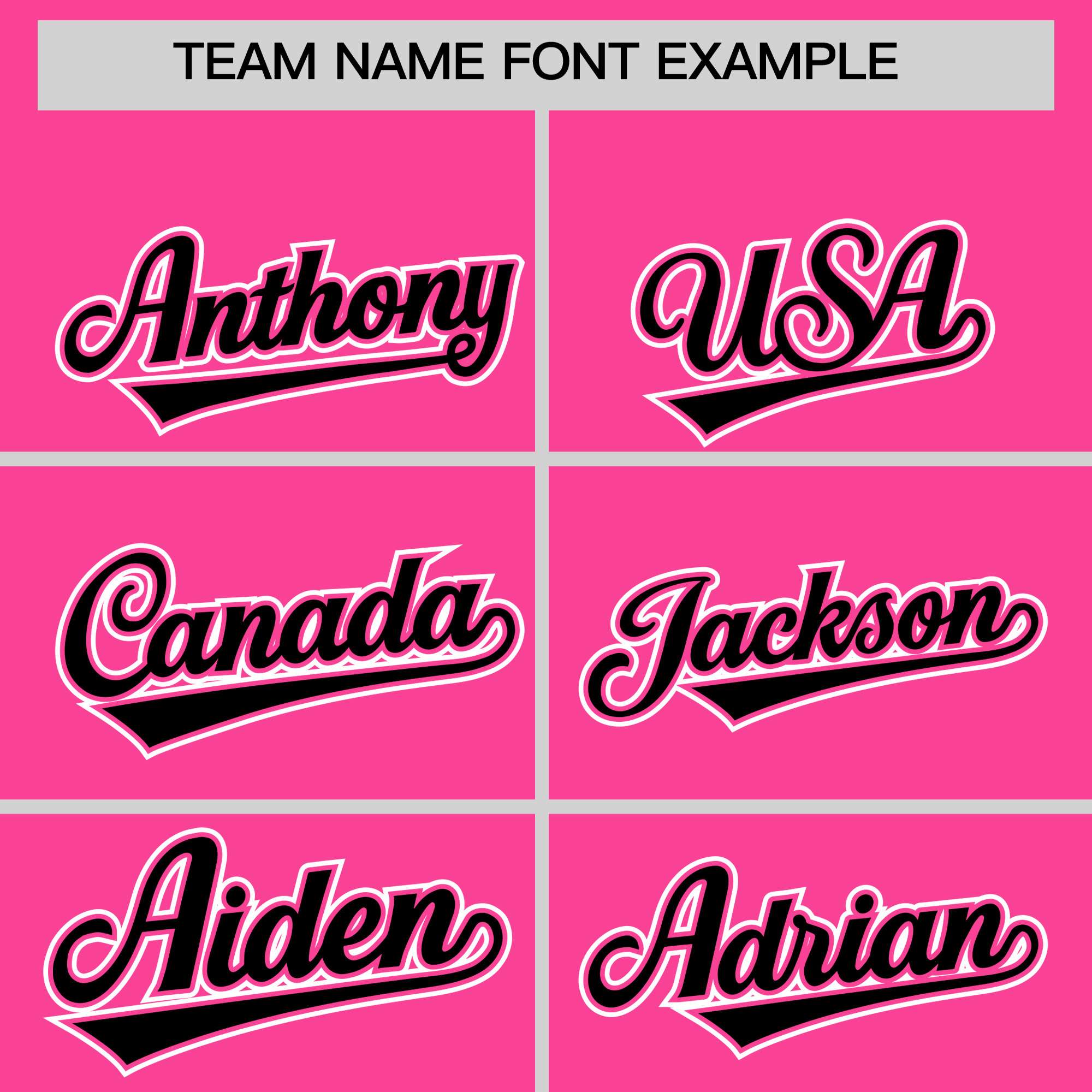 Custom Pink Black Personalized Color Block Authentic Baseball Jersey
