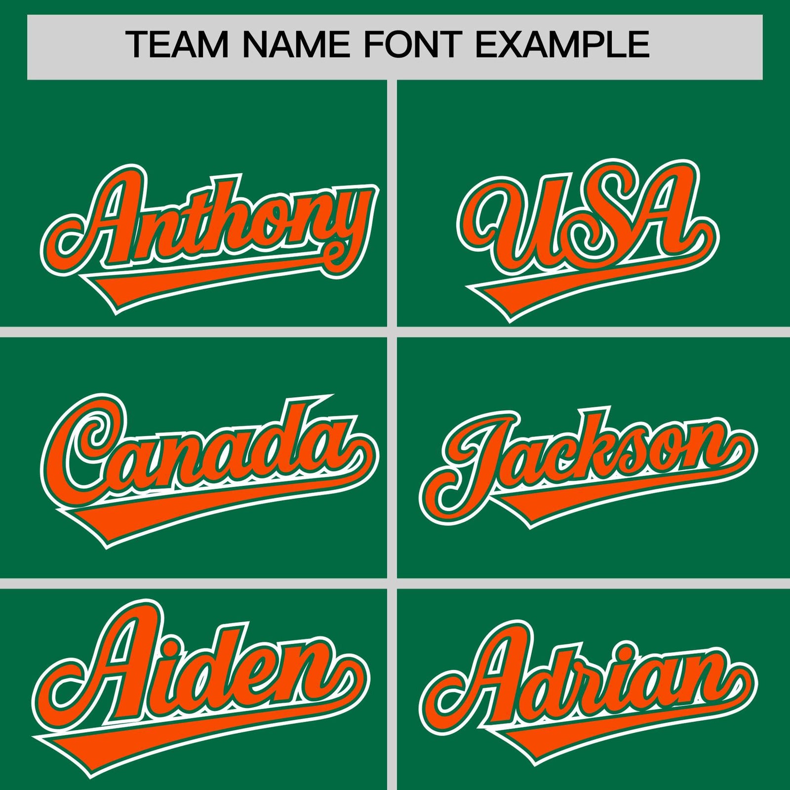 Custom Kelly Green Orange Personalized Color Block Authentic Baseball Jersey