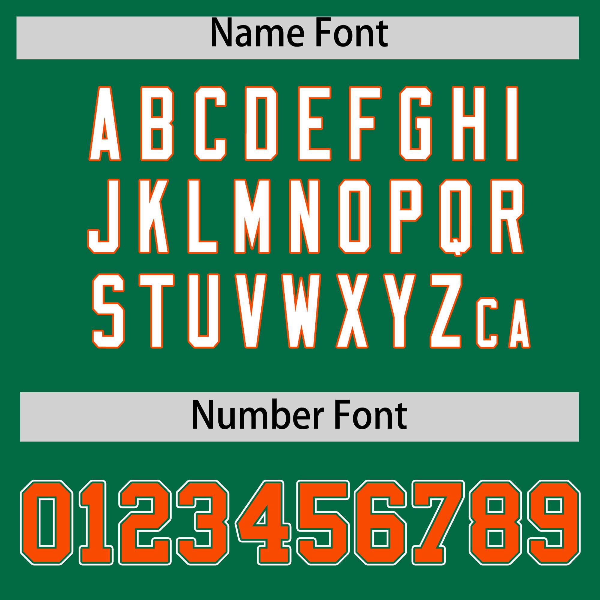 Custom Kelly Green Orange Personalized Color Block Authentic Baseball Jersey
