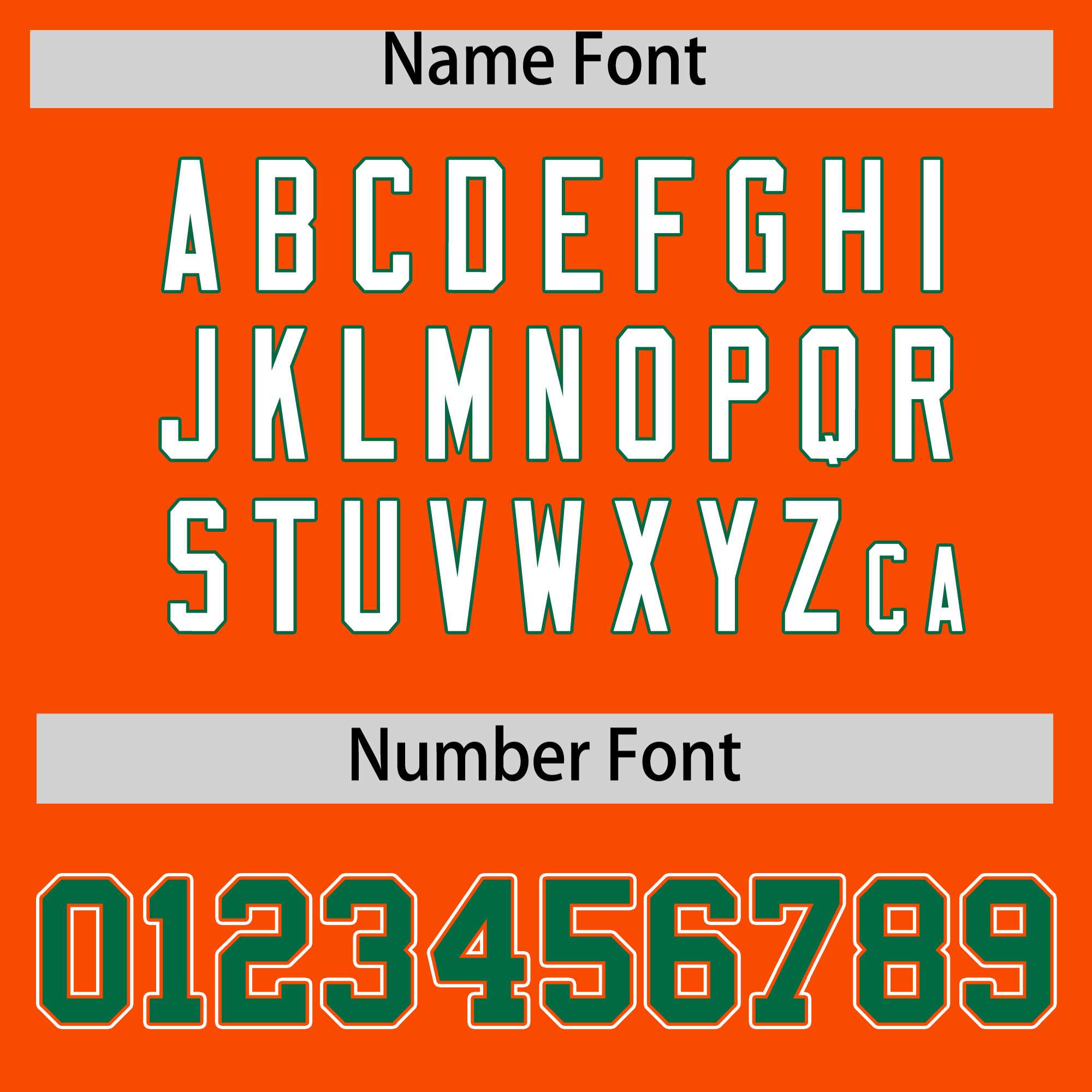 Custom Orange Kelly Green Personalized Color Block Authentic Baseball Jersey