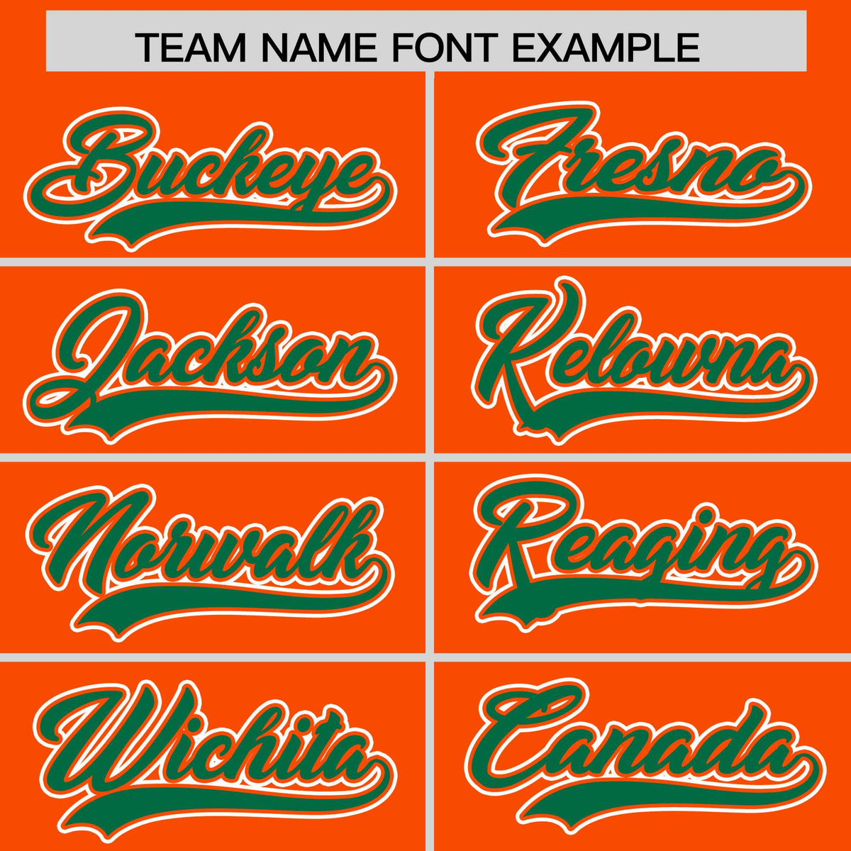 Custom Orange Kelly Green Personalized Color Block Authentic Baseball Jersey