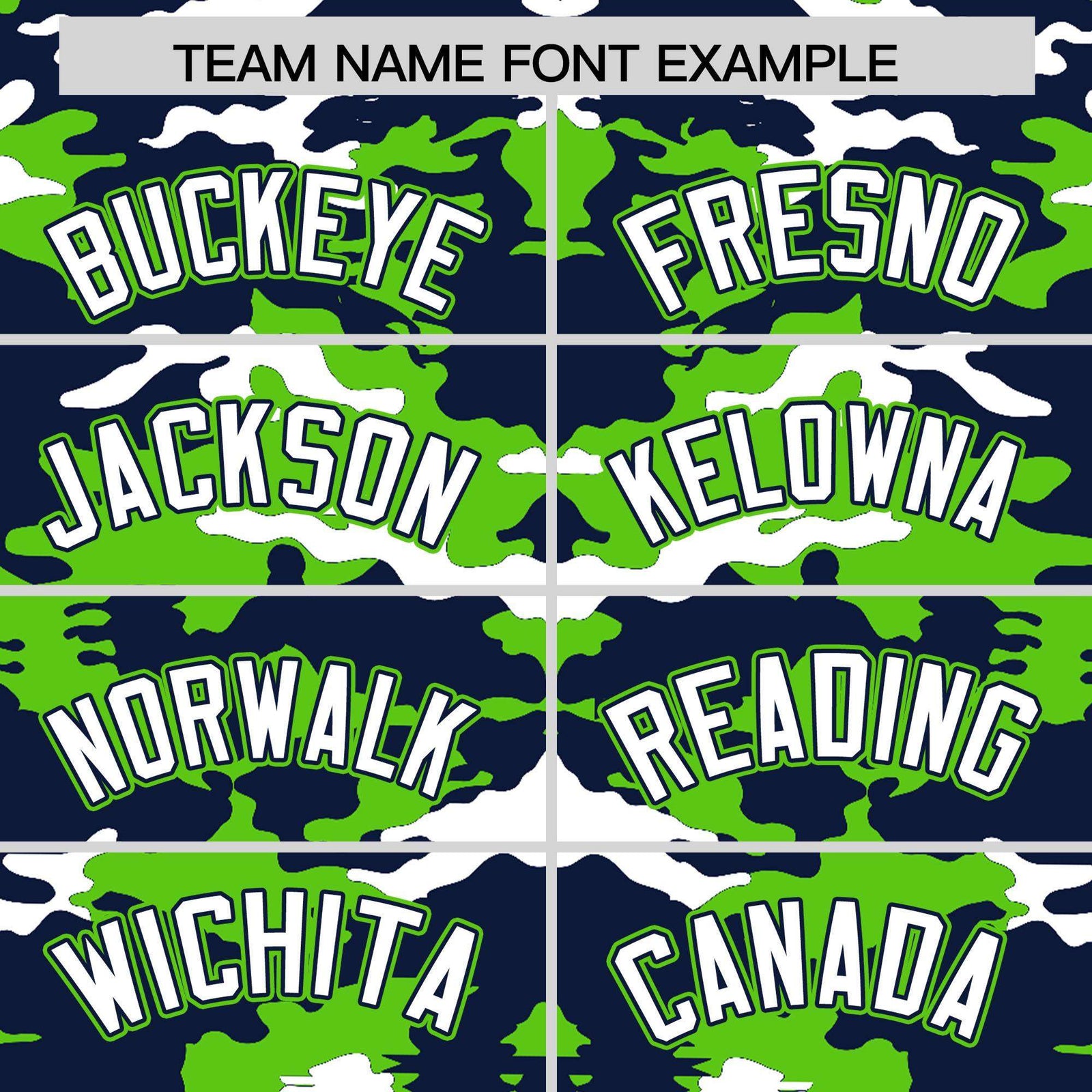 Custom Navy Neon Green-White Personalized Camo Design Authentic Baseball Jersey