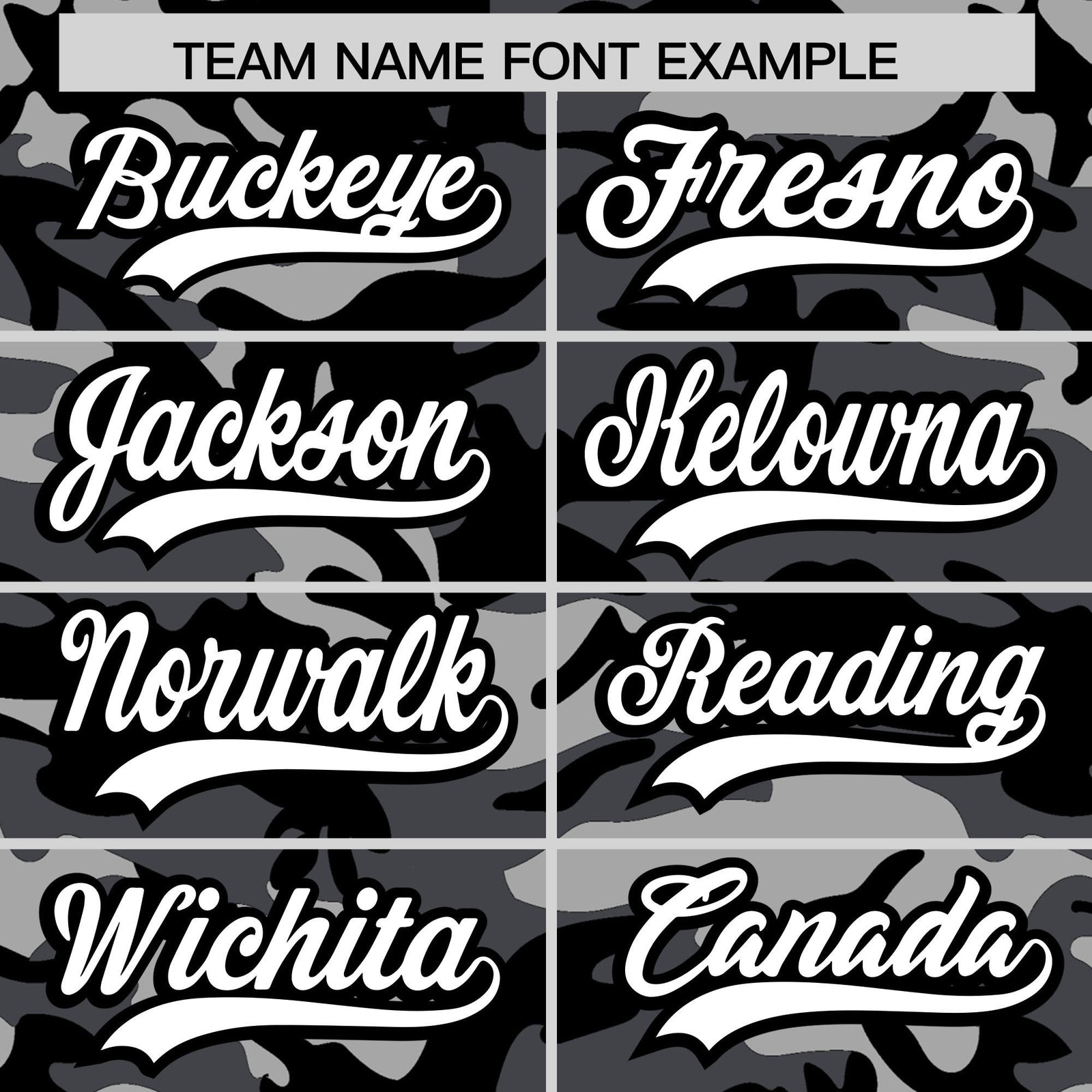 Custom Dark Gray Black Silver Camo Gradient Fashion Baseball Jersey | Perfect for Training,Sublimation Printed & Stitched,Add Name and Numbern,Perfect for Teams | KXKSHOP