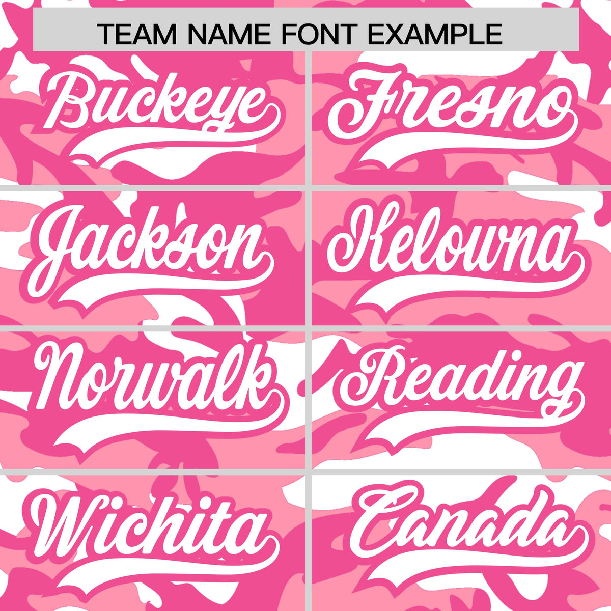 Custom Light Pink Pink White Camo Gradient Fashion Baseball Jersey | Perfect for Training,Sublimation Printed &amp; Stitched,Add Name and Numbern,Perfect for Teams | KXKSHOP