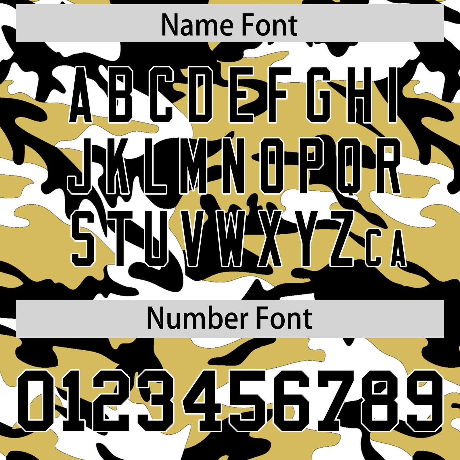 Custom Old Gold Black White Camo Gradient Fashion Baseball Jersey | Perfect for Training,Sublimation Printed & Stitched,Add Name and Numbern,Perfect for Teams | KXKSHOP