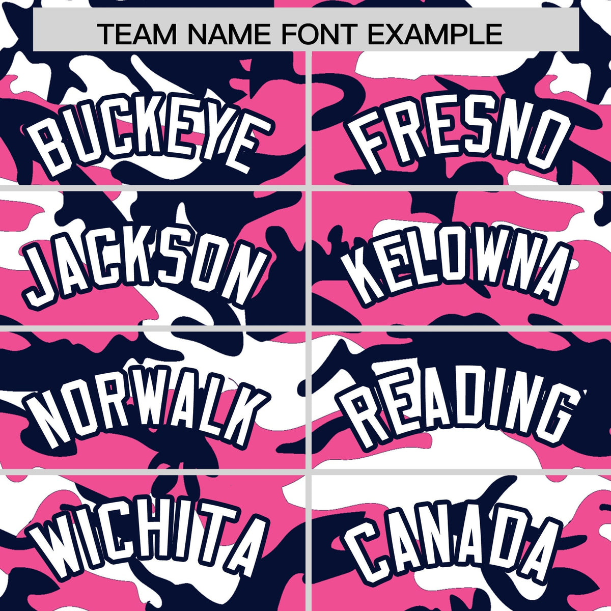 Custom Pink Navy White Camo Gradient Fashion Baseball Jersey | Perfect for Training,Sublimation Printed &amp; Stitched,Add Name and Numbern,Perfect for Teams | KXKSHOP