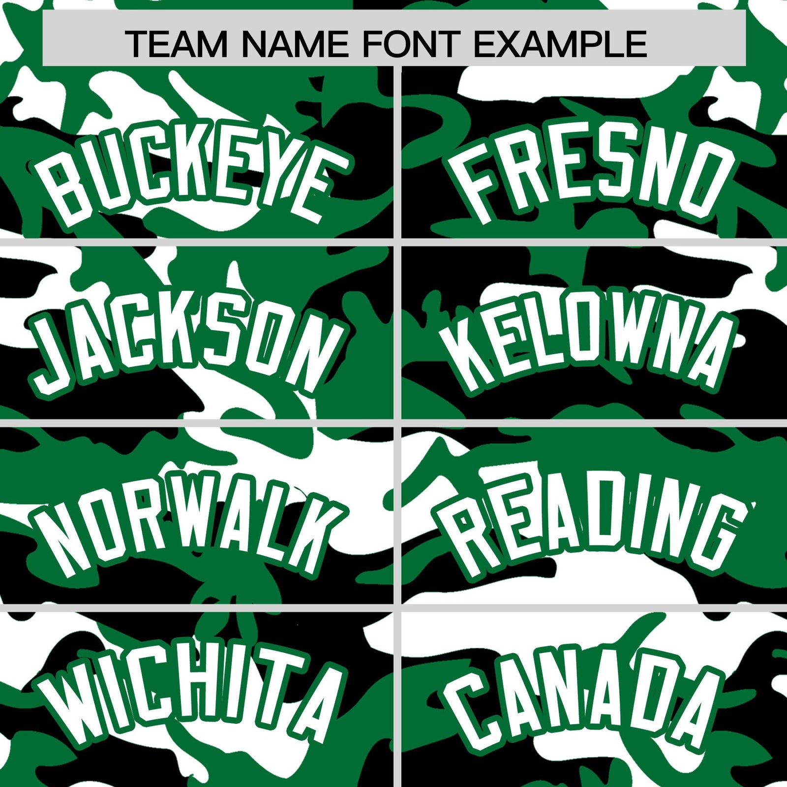 Custom Kelly Green Black White Camo Gradient Fashion Baseball Jersey | Perfect for Training,Sublimation Printed & Stitched,Add Name and Numbern,Perfect for Teams | KXKSHOP