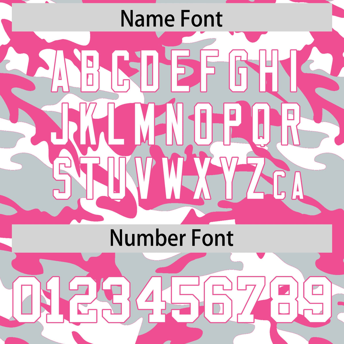 Custom Silver White Pink Camo Gradient Fashion Baseball Jersey | Perfect for Training,Sublimation Printed &amp; Stitched,Add Name and Numbern,Perfect for Teams | KXKSHOP