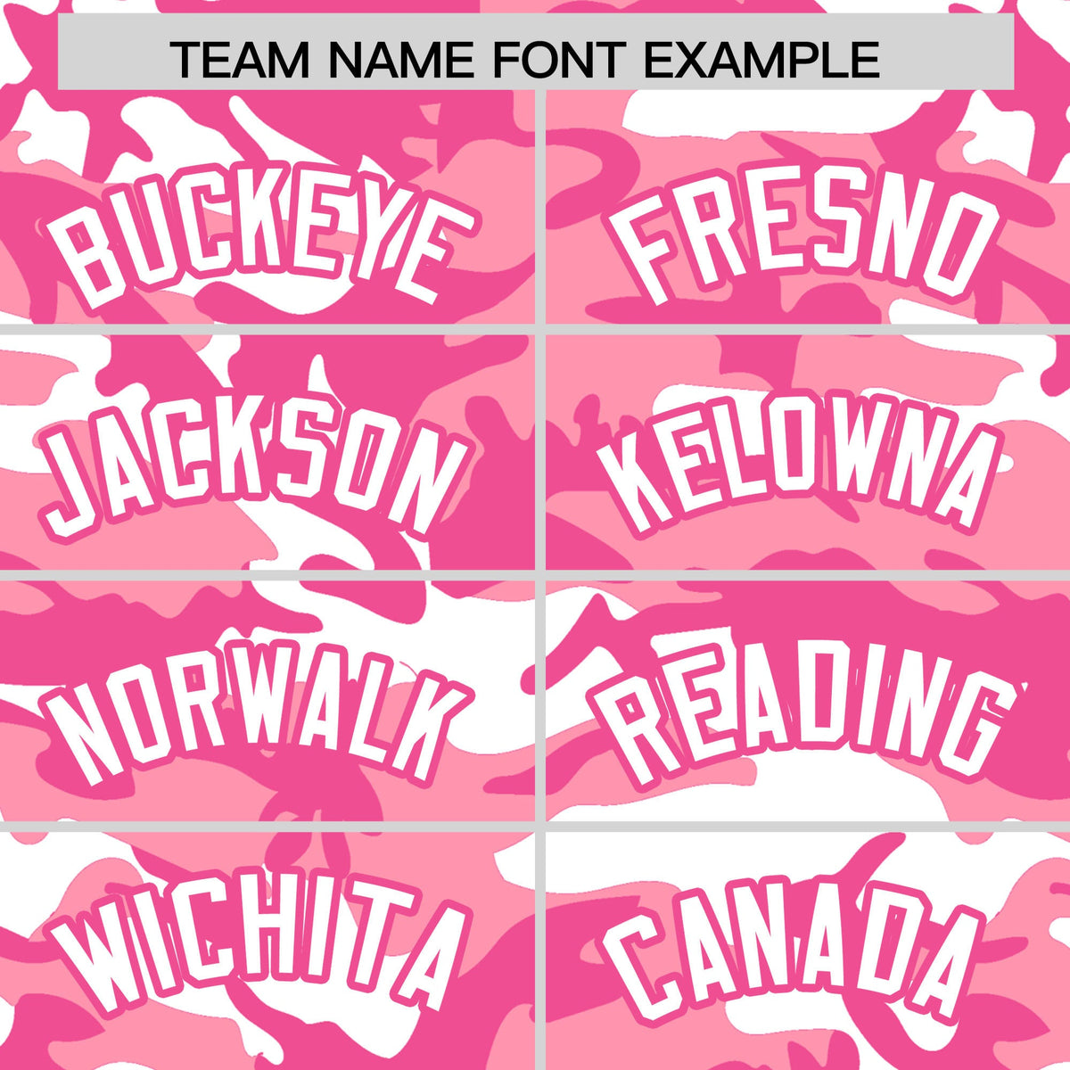 Custom Light Pink Pink White Camo Gradient Fashion Baseball Jersey | Perfect for Training,Sublimation Printed &amp; Stitched,Add Name and Numbern,Perfect for Teams | KXKSHOP