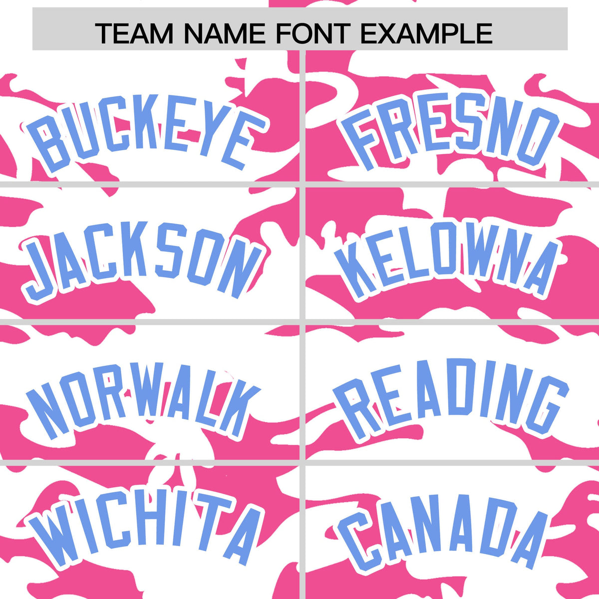 Custom White Pink Light Blue Camo Gradient Fashion Baseball Jersey | Perfect for Training,Sublimation Printed &amp; Stitched,Add Name and Numbern,Perfect for Teams | KXKSHOP