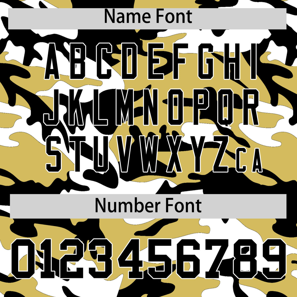 Custom Old Gold Black White Camo Gradient Fashion Baseball Jersey | Perfect for Training,Sublimation Printed &amp; Stitched,Add Name and Numbern,Perfect for Teams | KXKSHOP