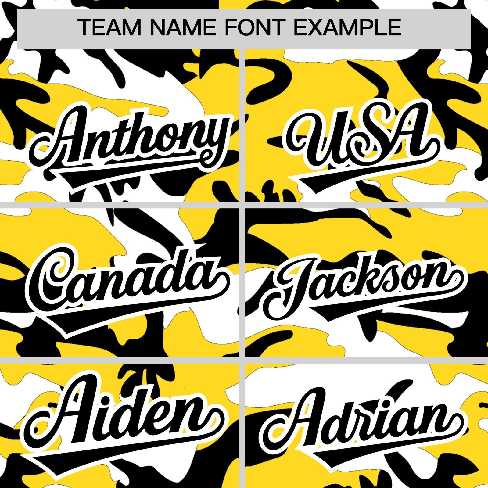 Custom Gold Black White Camo Gradient Fashion Baseball Jersey | Perfect for Training,Sublimation Printed & Stitched,Add Name and Numbern,Perfect for Teams | KXKSHOP