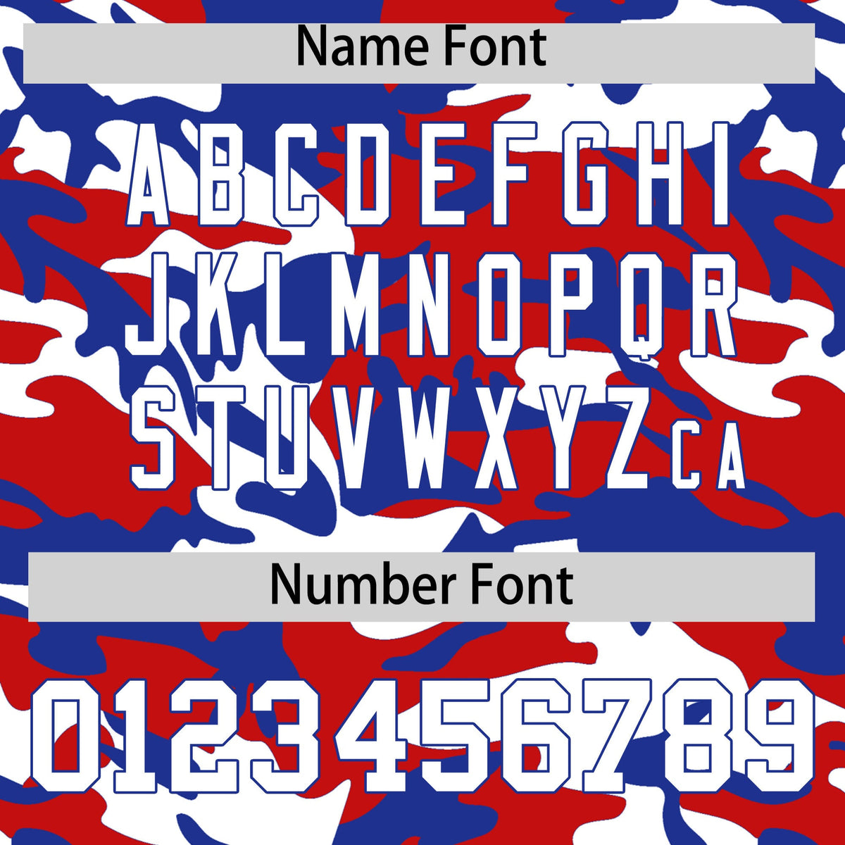 Custom Red White Royal Blue Camo Gradient Fashion Baseball Jersey | Perfect for Training,Sublimation Printed &amp; Stitched,Add Name and Numbern,Perfect for Teams | KXKSHOP