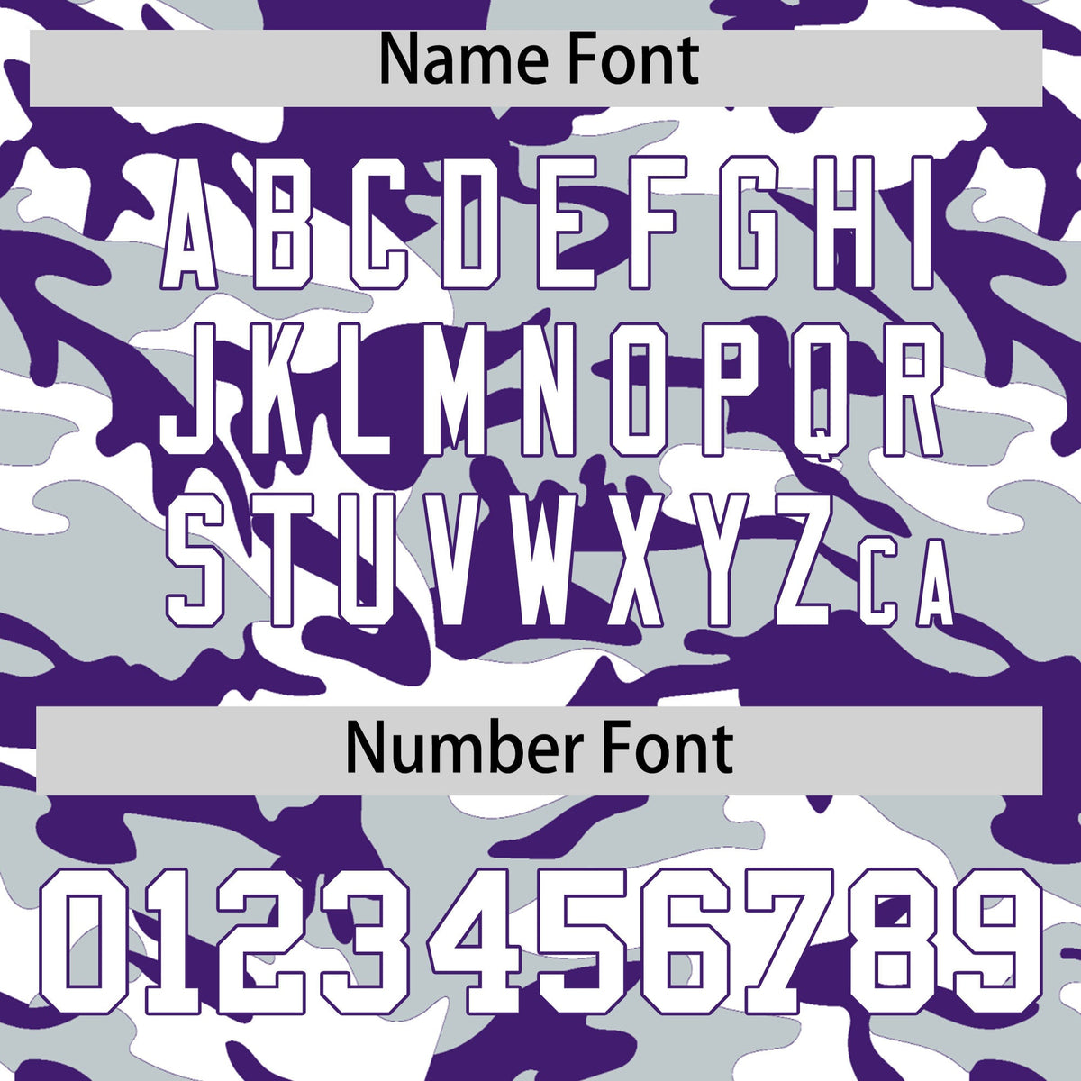 Custom Silver Purple White Camo Gradient Fashion Baseball Jersey | Perfect for Training,Sublimation Printed & Stitched,Add Name and Numbern,Perfect for Teams | KXKSHOP