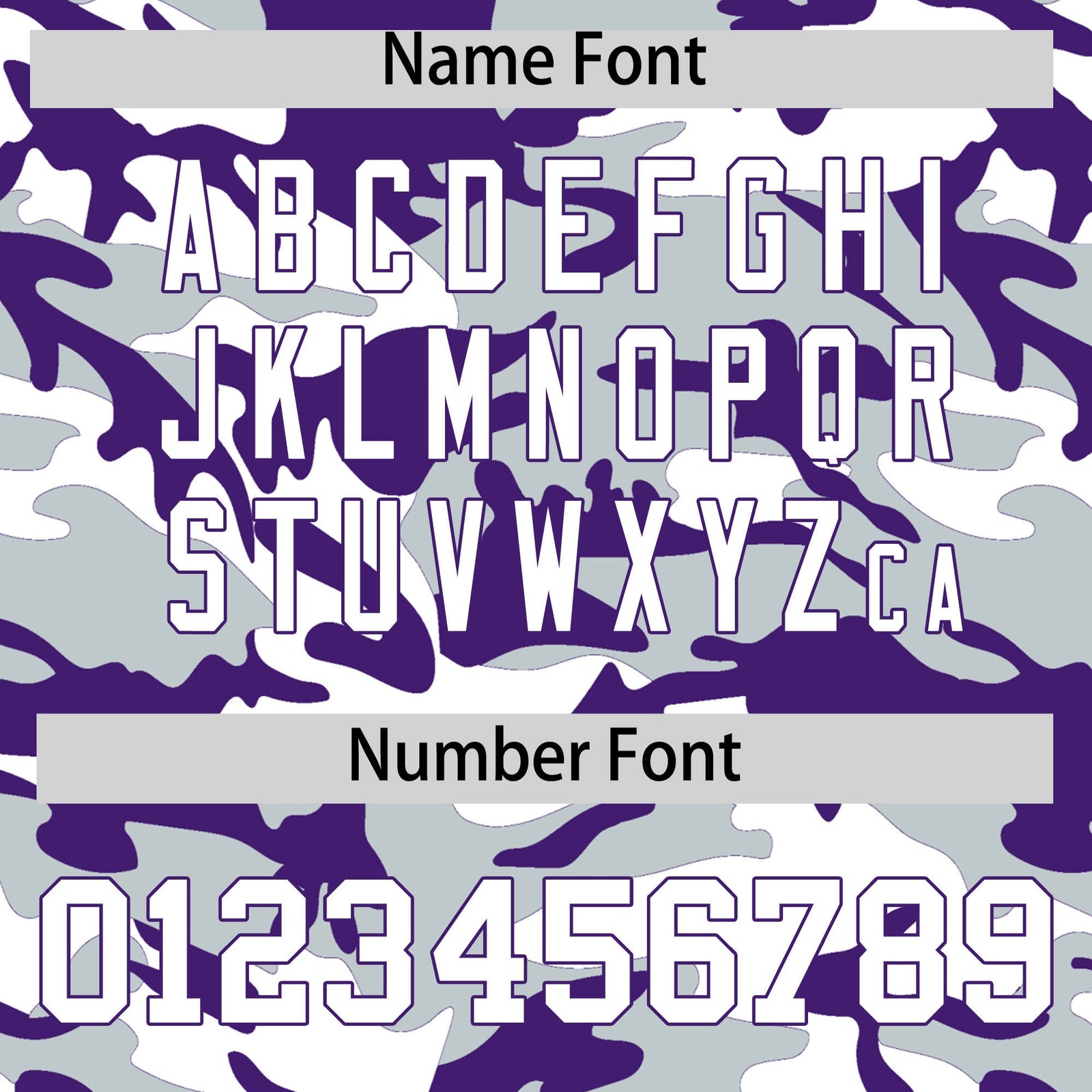 Custom Silver Purple White Camo Gradient Fashion Baseball Jersey | Perfect for Training,Sublimation Printed & Stitched,Add Name and Numbern,Perfect for Teams | KXKSHOP