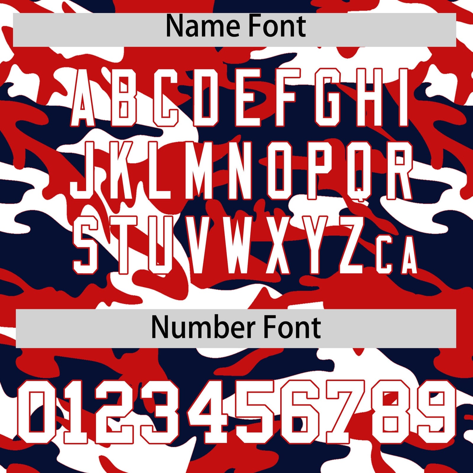 Custom Red Navy White Camo Gradient Fashion Baseball Jersey | Perfect for Training,Sublimation Printed & Stitched,Add Name and Numbern,Perfect for Teams | KXKSHOP