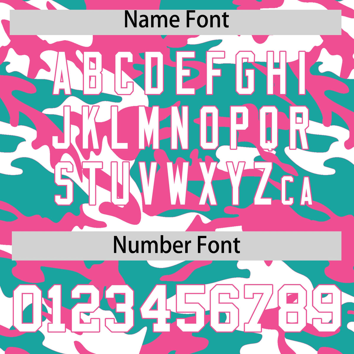 Custom Aqua White Pink Camo Gradient Fashion Baseball Jersey | Perfect for Training,Sublimation Printed &amp; Stitched,Add Name and Numbern,Perfect for Teams | KXKSHOP