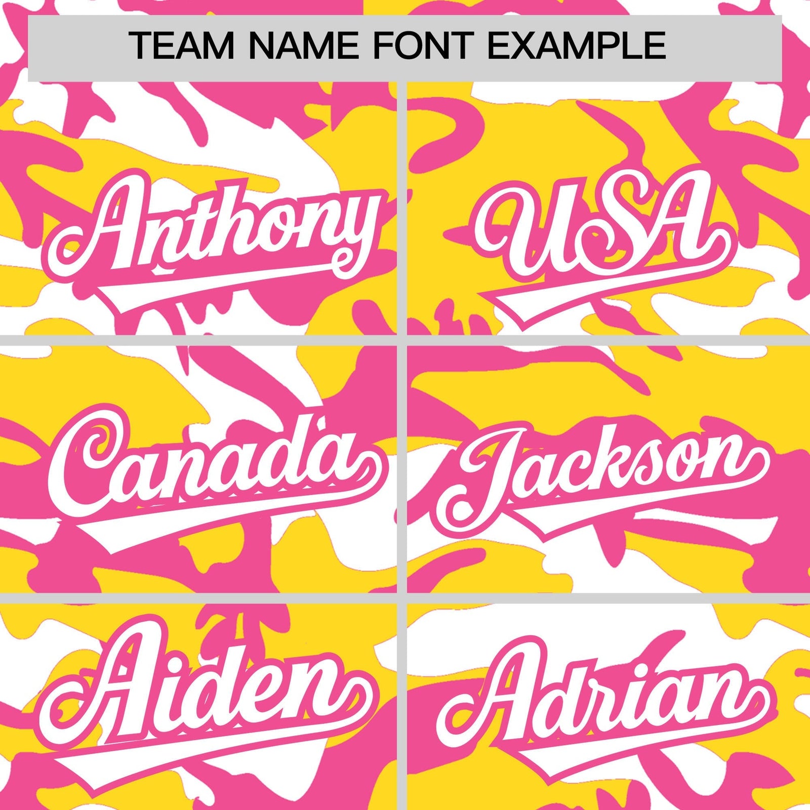 Custom Gold Pink White Camo Gradient Fashion Baseball Jersey | Perfect for Training,Sublimation Printed & Stitched,Add Name and Numbern,Perfect for Teams | KXKSHOP